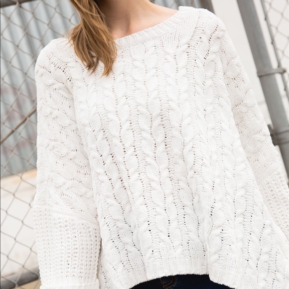 Powder Mountain Soft Cable Sweater - Picture 4 of 7